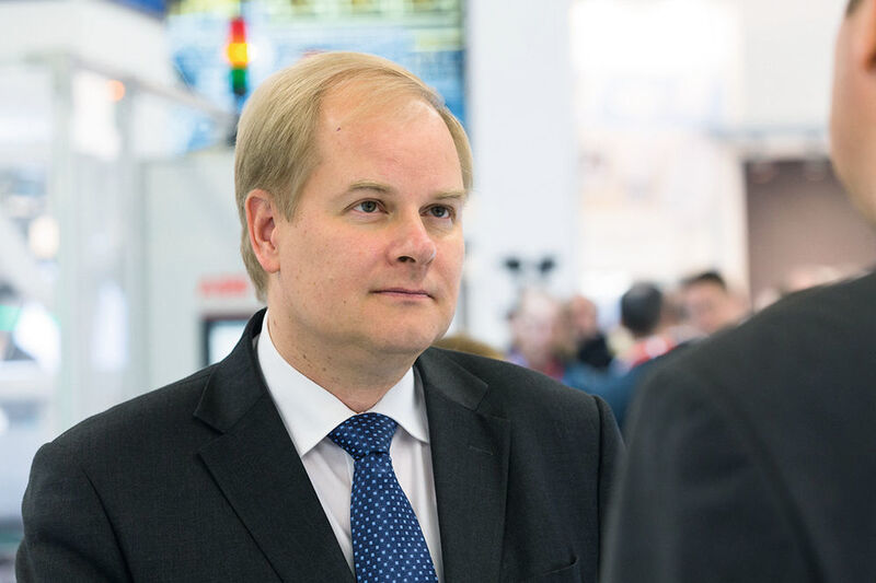 Pekka Tiitinen, Leiter der ABB-Disvision Industrieautomation und Antriebe: „ABB nimmt das Thema Sicherheit sehr ernst.“ (Bild: Luca Siermann)
