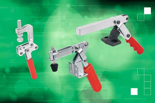 Für Fertigung und Montage: Zug- und Schnellspanner verkürzen Rüst- und Nebenzeiten.(Bild:  Norelem)