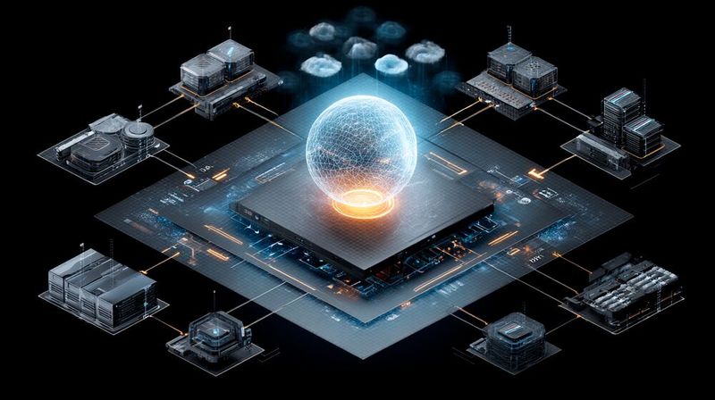 Im KI-Zeitalter stellt sich die grundlegende Frage: Werden Systeme weiterhin primär um Hardware herum konzipiert – oder bildet eine datenorientierte, flexible Architektur das strategische Fundament?(Bild:  Midjourney / KI-generiert)