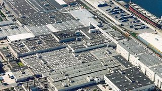 Die Volvo-Produktionsstätte in Gent, Belgien. Aktuell entstehen hier Hybridvarianten des Modells XC40. (Volvo)