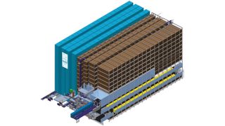 Gilgen erweitert das Tiefkühllager der Schweizer Kühlhaus Neuhof AG auf über 13.100 Palettenplätze. (Gilgen)