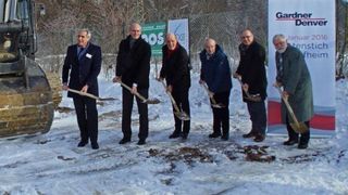 Spatenstich für die neue Gardner Denver Produktionshalle in Schopfheim (Bild: Gardner Denver Schopfheim, Elmo Rietschle)
