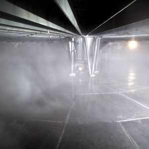 Sprühnebel im Keimkessel