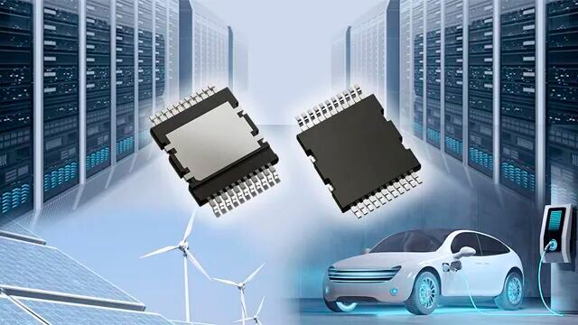 New 1200 V trench‑gate SiC MOSFET samples from Toshiba target high‑efficiency server power supplies and DC–DC stages.(Source:  Toshiba)
