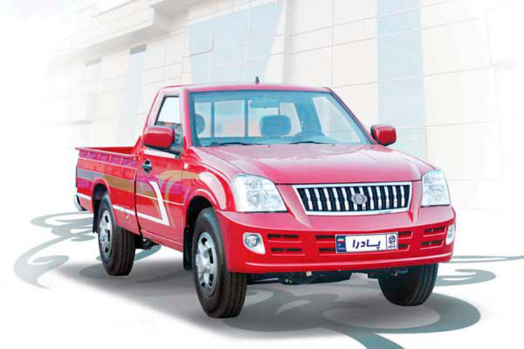 Der Zamyad Padra belegt mit 541 Neuzulassungen den neunten Platz. (Saipa)