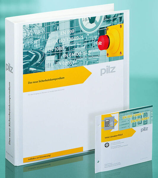 Kompakte Informationen zur EN ISO 13849-1 im Sicherheitskompendium von Pilz Bilder: Pilz (Archiv: Vogel Business Media)