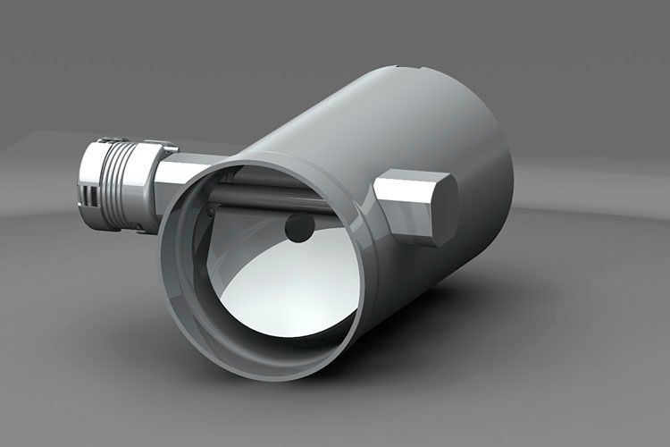Faurecia gewann mit dem Beitrag „Adaptive Valve“, eine Ventilklappe, die direkt im Abgasvorrohr des Abgassystems montiert ist. Sie kommt vorrangig zum Einsatz, um die Abgasgeräusche zu reduzieren. (Faurecia)