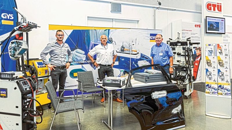 Schweißen, Trennen, Laden: Das französische Unternehmen GYS überzeugt seit vielen Jahren auch deutsche Karosseriebetriebe mit seinen Produkten.  (RAINER WENGEL)