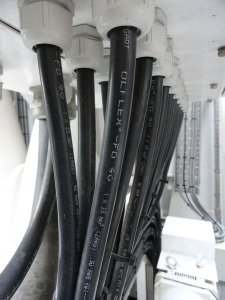 Bei der Ölflex Servo FD-Reihe handelt es sich um kombinierte Anschluss- und Steuerleitungen, was sowohl die Anzahl der erforderlichen Leitungen als auch den Zeitaufwand für die Montage verringert. (Lapp)