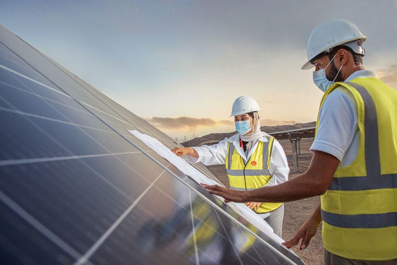 The solar and wind assets Shell acquires through the deal will triple its present renewable capacity in operation.  (Shell)