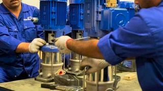 Der Pumpen- und Armaturenhersteller KSB ist von Hackern angegriffen worden. Die Produktion steht nun bis Mitte nächste Woche still – sicherheitshalber! So etwas war durchaus zu erwarten, wie die Behörden bereits im Vorfeld analysiert haben. (Bild: KSB)