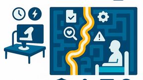 Zwischen Prototyp und Patient liegt für Start-ups ein regulatorisches Labyrinth. Ein Whitepaper von TÜV Süd soll bei der Navigation helfen. (Bild: GPT Image Editor / KI-generiert)
