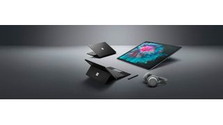 Die Microsoft-Familie bekommt Zuwachs: Das Surface Pro 6, der Surface Laptop 2, das Surface Studio und die Surface Headphones erweitern ab sofort das Portfolio des Redmonder Unternehmens. (Microsoft)