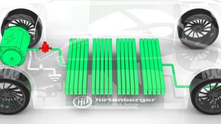So wird der Pyroschalter im Elektroauto eingebaut. (Hirtenberger)