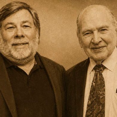 Am 1. April 1976 wurde Aplle gegründet, unter anderem von Steve Wozniak und Ronald Wayne. (Bild: Dall-E / KI-generiert)
