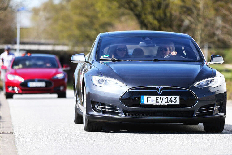 211 Einheiten des Model S hat US-Elektroauto-Hersteller Tesla eigenen Angaben zufolge im März  auf dem deutschen Markt ausgeliefert. (Foto: Tesla)
