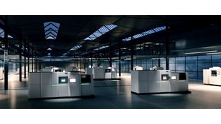 Das End-to-End Produktionsnetzwerk soll zunächst in der EMEA-Region aufgebaut werden. (Bild: EOS)