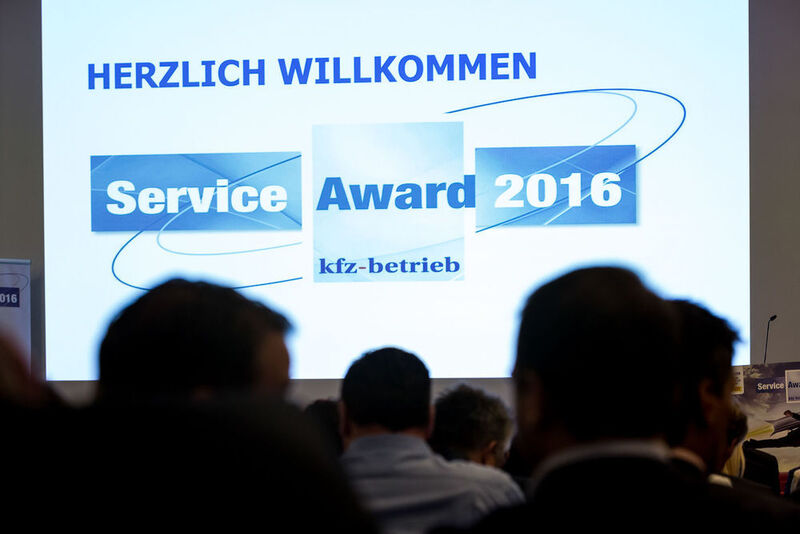 Die Verleihung des Service Awards 2016 fand am 15. September im Rahmen der Automechanika in Frankfurt am Main statt. (Stefan Bausewein)