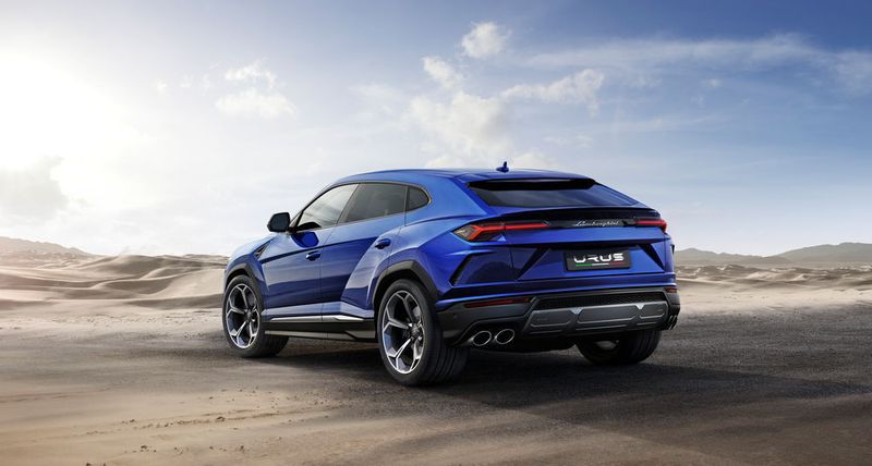 Der Lamborghini Urus in Aktion. (Lamborghini)