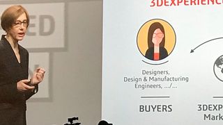 Mit Marketplace schafft Dassault Systémes eine Austausch-Plattform für Entwickler, Vertriebspartner, Anwender und Käufer. Sie alle könnten nun miteinander kommunizieren, kündigte Entwicklungsleiterin Florence Hu-Aubigny auf der Solidworks World 2018 euphorisch an, und zwar „in einer Sprache, nämlich dem 3D-CAD“. (U. Drescher/konstruktionspraxis)