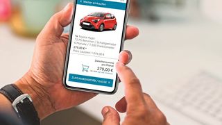 Toyota ist mit Kinto Flex jetzt auch ins Autoabo-Geschäft eingestiegen, allerdings erst einmal im Rahmen eines Pilotprojekts. (Bild: Fleetpool/Toyota)