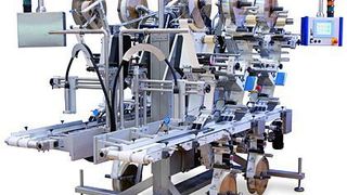 Der Etikettierer MR339 TQ dient zur Oben- und Untenetikettierung im Hochleistungsbereich. Bild: Multivac (Archiv: Vogel Business Media)