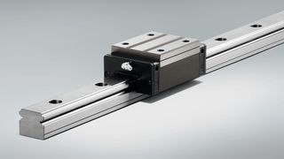 Die Linearführungen der NH-Serie von NSK bieten eine hohe Lebensdauer – auch und gerade bei dynamischen Beanspruchungen sowie bei Stoß- und Schockbelastungen. (NSK)