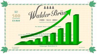 Walder-Bräu sammelte dank der „Bürgeraktie“ 1,25 Millionen Euro an frischem Kapital ein.  (Bild: Königsegger WalderBräu AG, frei lizenziert)