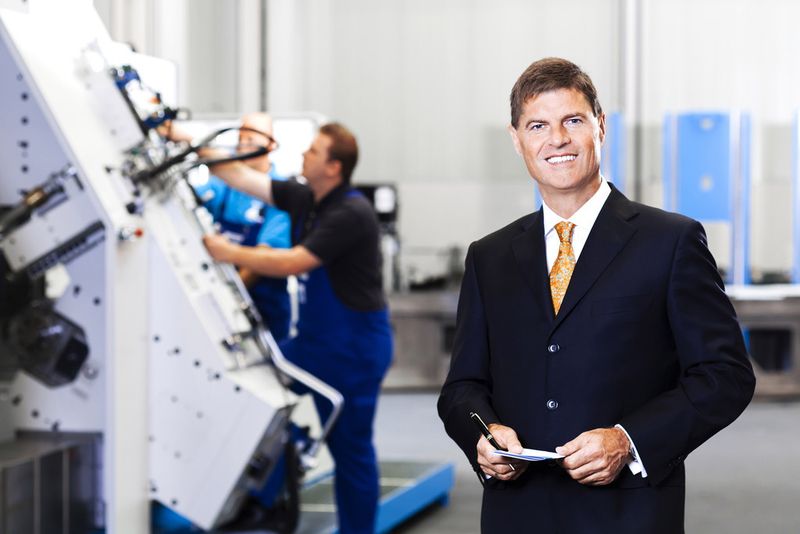 Mehr als 50 Mio. Euro Umsatz soll 2017 die Leifeld Metal Spinning AG erwirtschaften, sagt der Vorstandsvorsitzende Gerhard Glanz. (Bild: Leifeld)