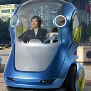Öffentliche Plätze in Shanghai sollen 2030 Autoscooter-Fahrflächen sein.