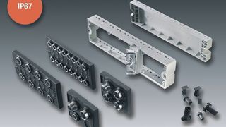 Modulare Sensor-Aktor-Interface-Leergehäuse  (Bild: Weidmüller)