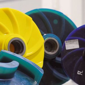 CE-konformen Weiterbetrieb durch Original-Ersatzteile von Pumpen mit Spezialpolyurethan-Auskleidungen sichern(Bild:  Habermann Aurum Pumpen)