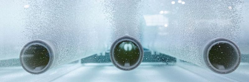 Ohne Wasser geht es nicht: Das Konzept der Sponge-City soll Hochwasserschutz und Stadtbewässerung versöhnen.(Bild:  Messe München GmbH)