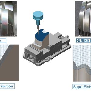 Smart Roughing with Volumill brings the proven Volumill pattern into Smart Roughing, giving users automatic optimisation of cutting depth, width, spindle speed and nominal feed while preserving Volumill’s dynamic feed reductions in corners and high-engagement zones.  (Source:  Module Works)