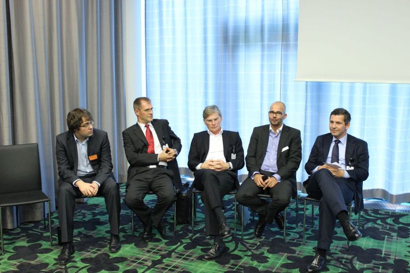 Chairman Markus Reimer (r.) von anfema leitete die Diskussionsgruppe zum Thema 