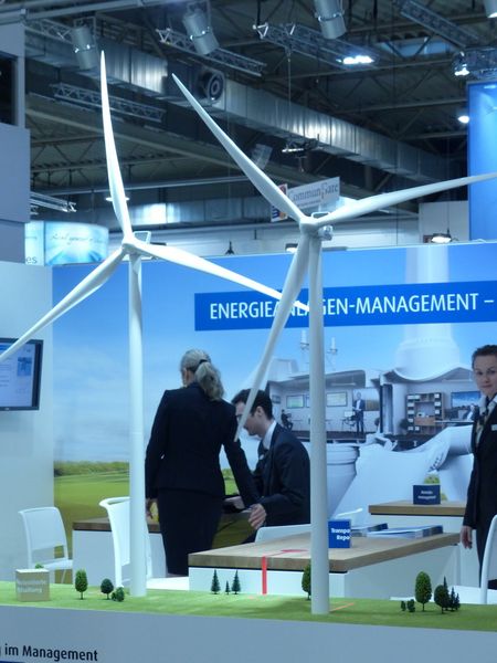 Insgesamt 120 Unternehmen informierten die Besucher über den Bereich Smart Energy. (Bild: VBM)