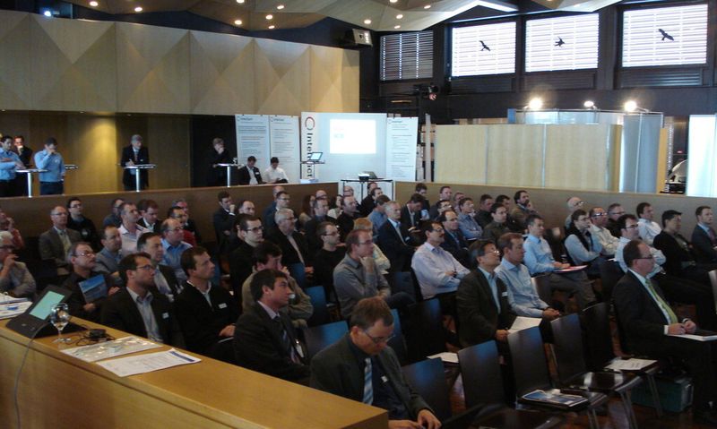 Am dritten Symposium für virtuelle Produktentwicklung nahmen 80 Fachleute teil. (Bild: L.Meister)