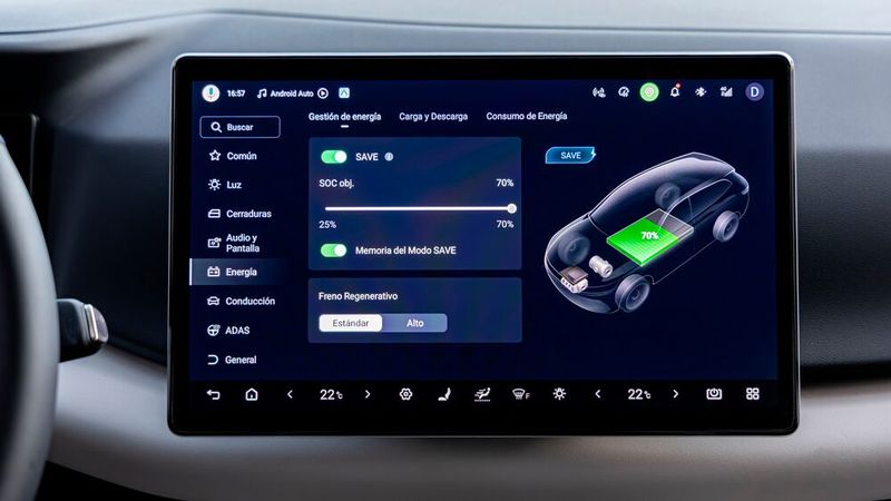 Der Plug-in-Hybrid verheiratet einen 1,5-Liter-Benziner mit zwei E-Motoren und einer Batterie. (Bild: BYD)