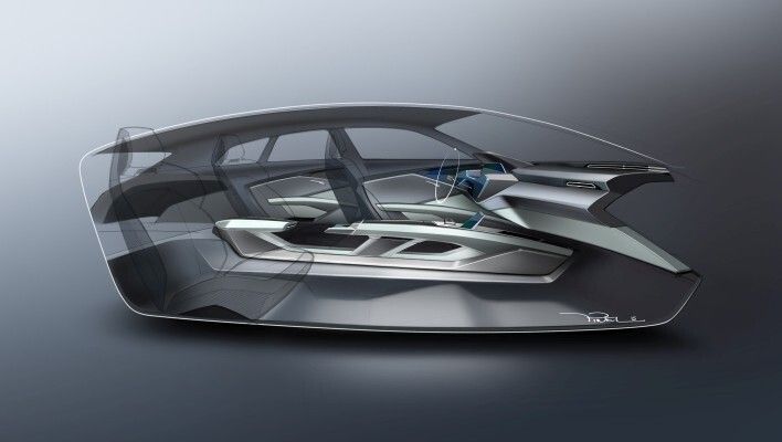Der Audi e-tron quattro: ein Konzeptfahrzeug mit 503 PS und 500 km Reichweite (Bild: Audi)