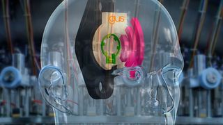 Igus informiert, dass man die Igubal-Flanschlager aus schmierfreiem Hochleistungs-Kunststoff jetzt auch noch mit smarten Sensoren ausgestattet hat, damit sie ihren Zustand melden können. Das zahle sich nicht nur in puncto vorausschauende Wartung aus. (Bild: Igus)