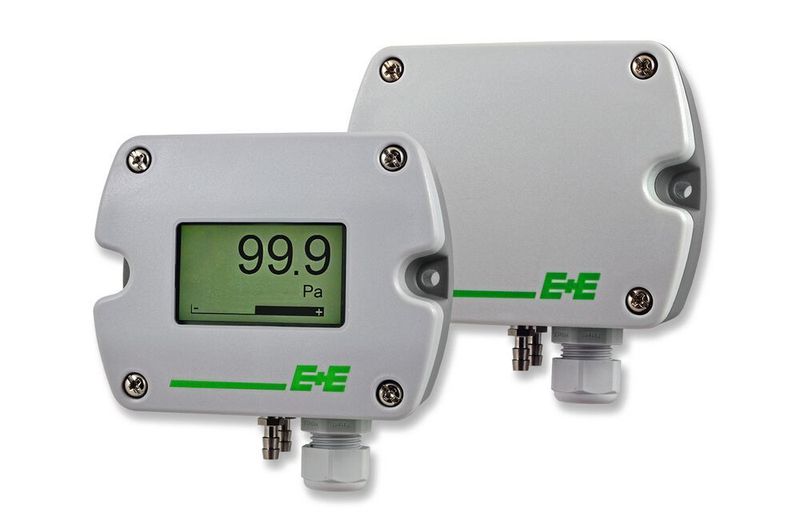 Der neue Differenzdrucksensor EE610 für niedrige Druckbereiche (E+E Elektronik)