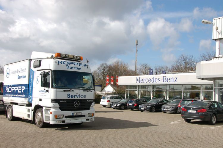 Der Service bei Herbert Köpper bietet auch einen Hol- und Bring-Service für zeitlich limitierte Kunden. (Foto: Udo Schwickal)