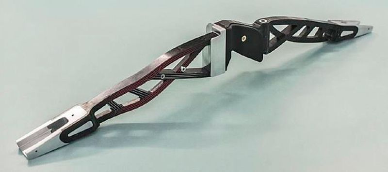 Cette innovation représente une nouvelle génération d’arcs en matériaux composites à fibres de carbone. (Jec World)