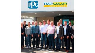 Top-Color auf der Vertriebstagung in der PPG-Zentrale (PPG/Top Color)