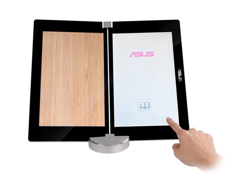 Für Begeisterung unter den CeBIT-Besuchern sorgte die lauffähige Dual-Panel-Konzeptstudie. (Archiv: Vogel Business Media)