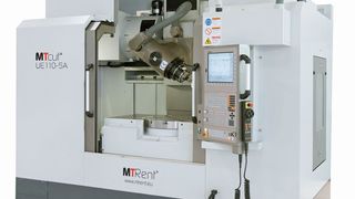 Das Fünf-Achs-Bearbeitungszentrum MT-Cut-UE110-5A ist quasi der Bestseller im MTRent-Programm. (Bild: MTRent)