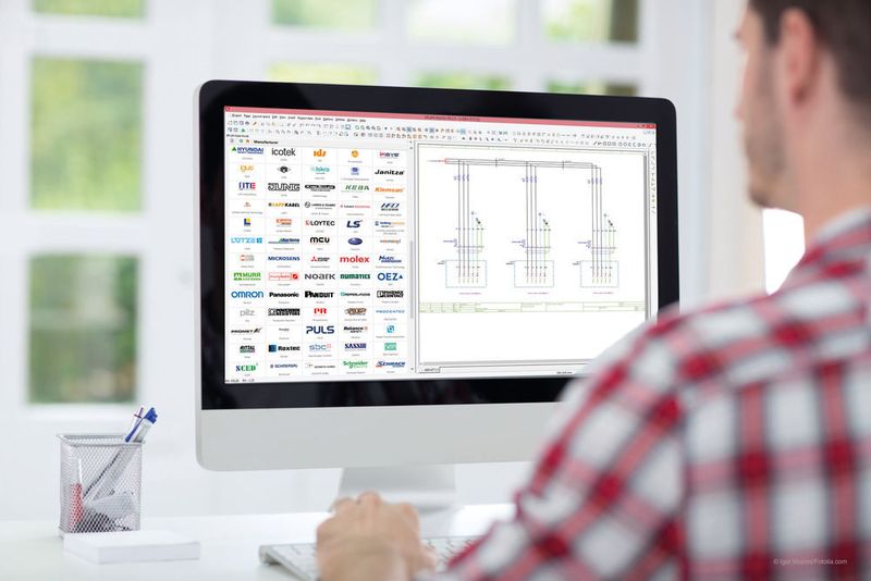 Rund 1 Mio. Artikeldaten wurden allein im Juni 2016 im Eplan Data Portal heruntergeladen. (© Igor Mojzes - Fotolia)