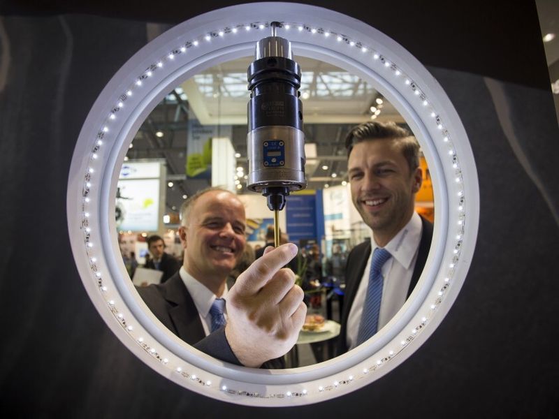 Bohrer bei Wohlhaupter. (Bild: Messe Stuttgart)