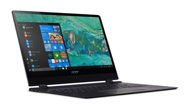 Das 14-Zoll-Notebook Swift 7 mit Intel-Core-Prozessor und LTE ist nicht einmal einen Zentimeter dick.  (Acer)