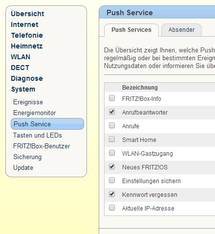 Abbildung 2: Auf der Registerkarte 